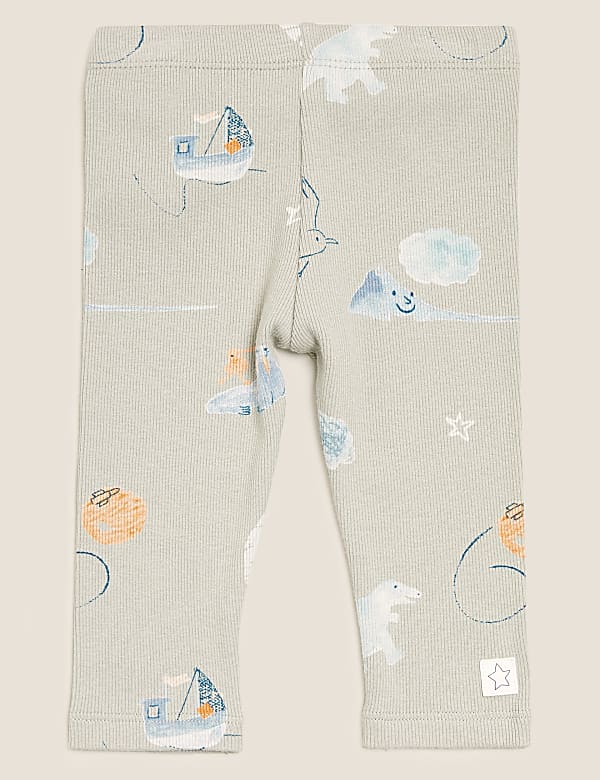 2pc Cotton Rich Sky Print Outfit (0-3 Yrs)