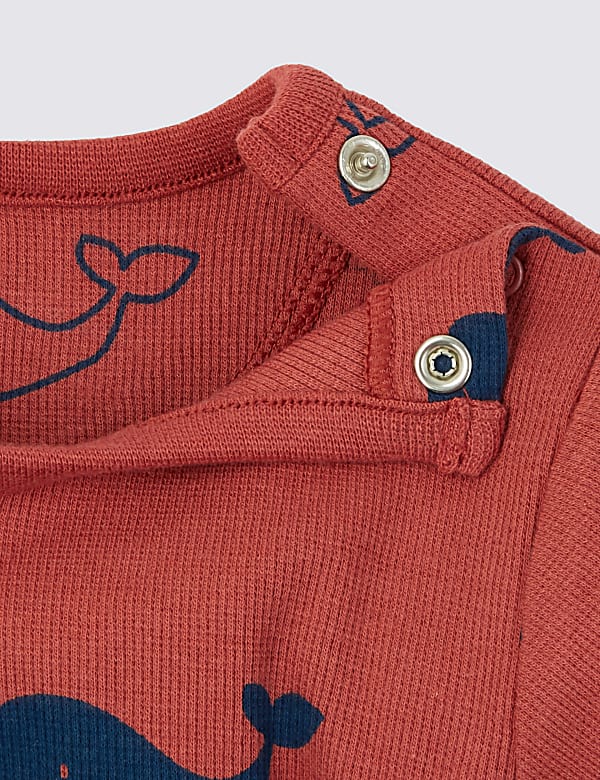 2 Piece Jersey Whale Outfit (7lbs-3 Yrs)
