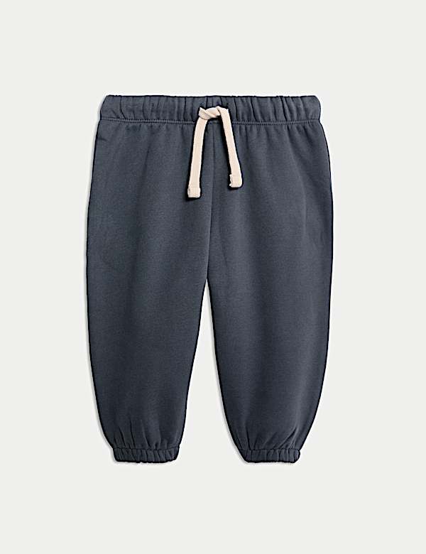 2pc Cotton Rich Colour Block Hooded Sweat Outfit (0-6 Yrs)