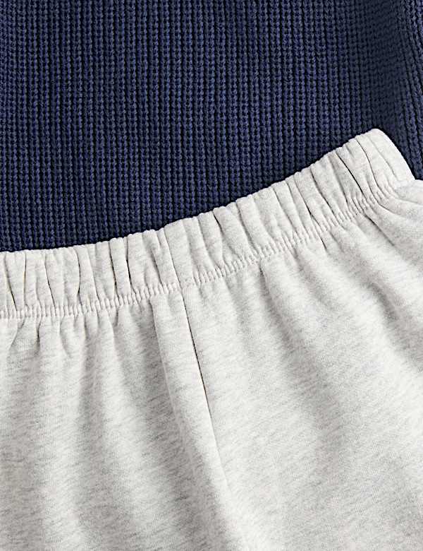 4 Piece Cotton Rich Knitted Outfit (0-6 Years) - CH