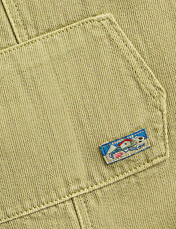 Cotton Rich Dungarees & Top Outfit (0-3 Yrs)