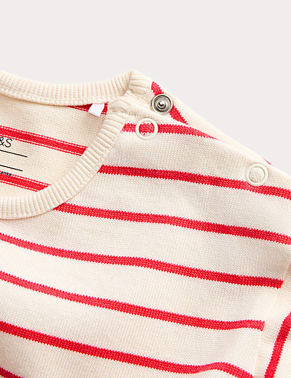 2 Piece Cotton Rich Striped Outfit (0-3 Yrs)