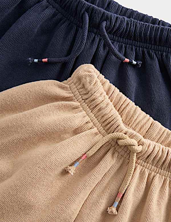 2 Pack Cotton Rich Joggers (0-5 Yrs) - AL