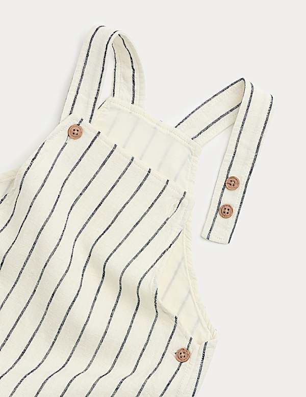 Ensemble 2 pi&egrave;ces barboteuse en coton (jusqu&rsquo;au 3 ans) - LU