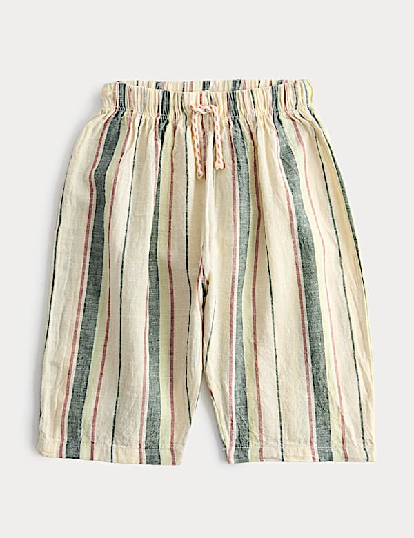Cotton Rich Striped Trousers (0-5 Yrs)