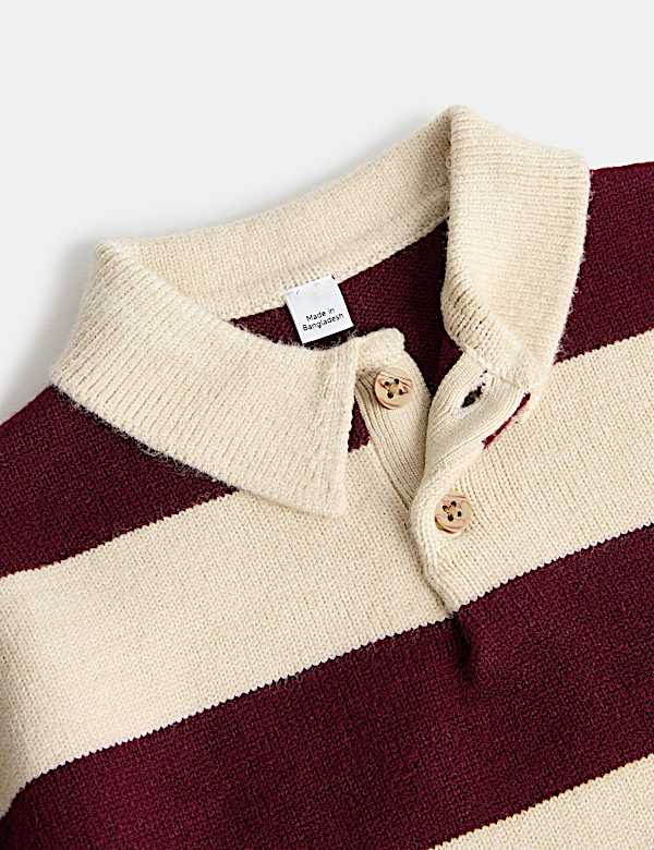 Knitted Rugby Jumper (0 Mths-5 Yrs)