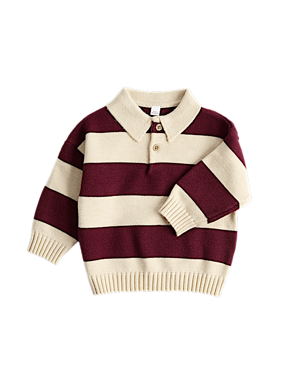Knitted Rugby Jumper (0 Mths-5 Yrs)