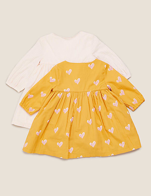 2pk Pure Cotton Dresses