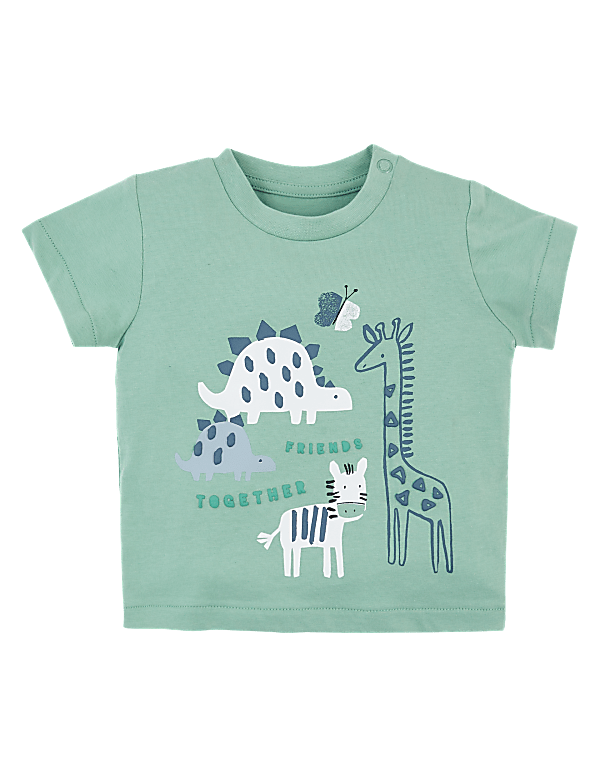 Cotton Animal Friends T-Shirt