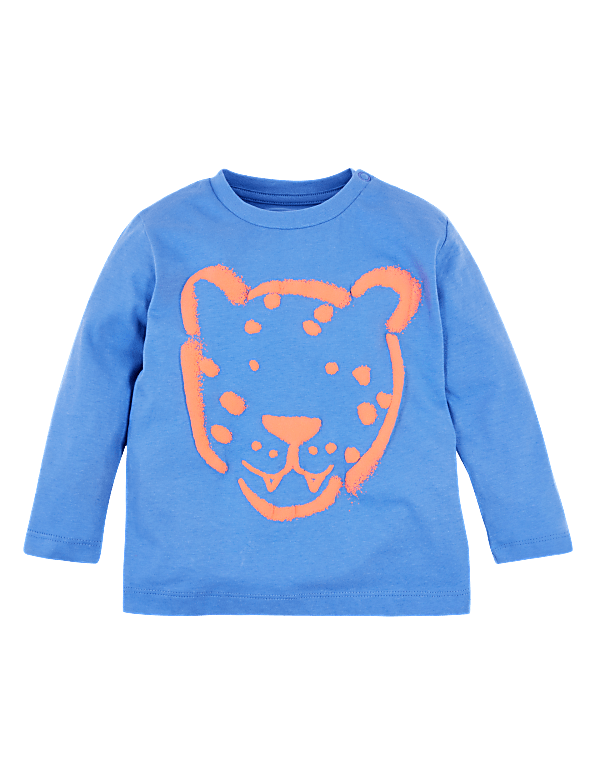 Cotton Tiger Face Top
