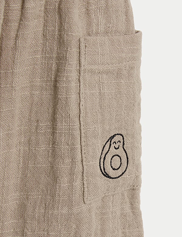 Ensemble 2&nbsp;pi&egrave;ces 100&nbsp;% coton &agrave; motif Snack Time (jusqu&rsquo;au 3&nbsp;ans) - FR