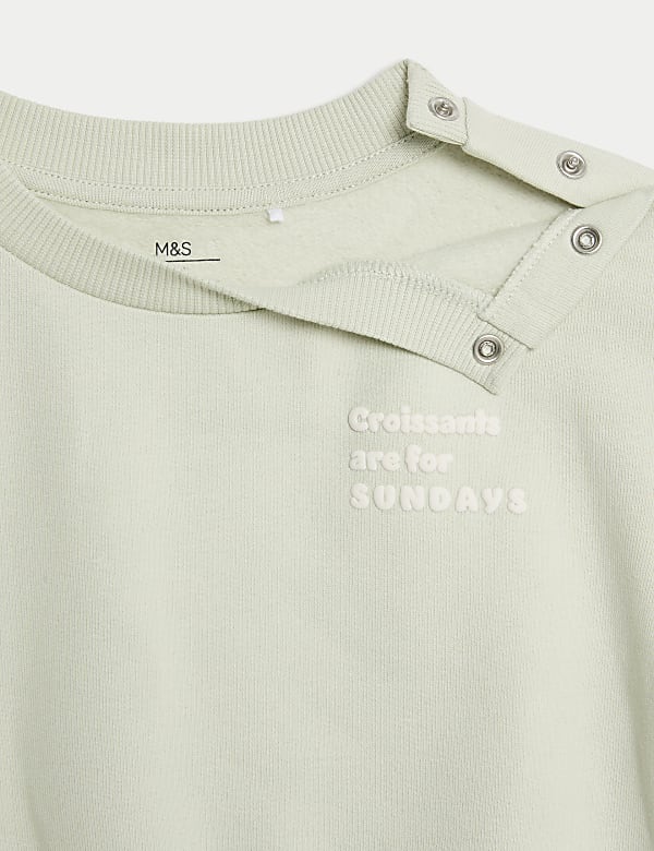 Ensemble en coton &agrave; motif croissant (jusqu&rsquo;au 3&nbsp;ans) - FR