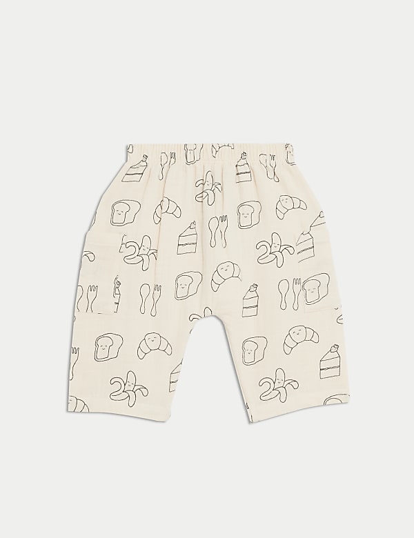 2pc Pure Cotton Print Outfit (0-3 Yrs) - FR