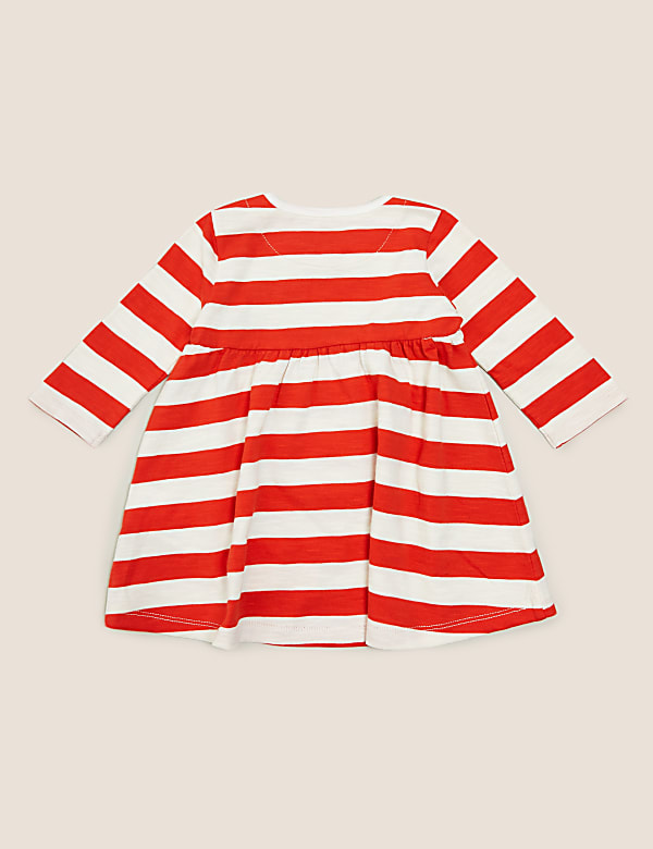 Pure Cotton Jersey Mr. Men™ Striped Dress