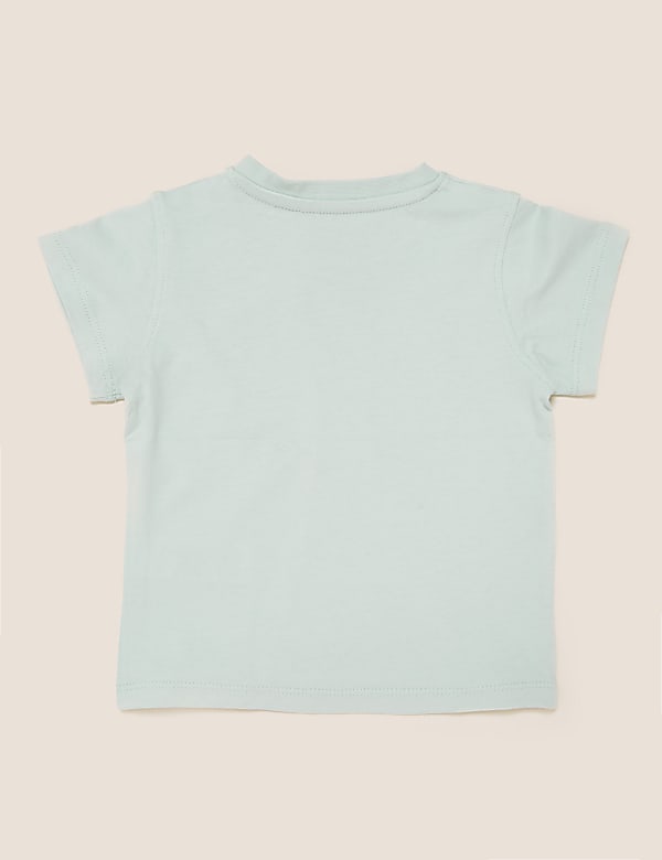 Pure Cotton Car Print T-Shirt (0-3 Yrs)