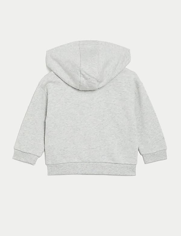 Φούτερ με φερμουάρ και υψηλή περιεκτικότητα σε βαμβάκι (0-3 ετών) - GR