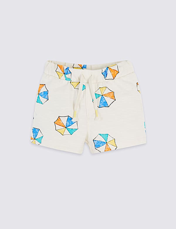 Pure Cotton Jersey Shorts