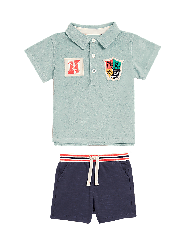 2pc Cotton Harry Potter™ Polo Outfit