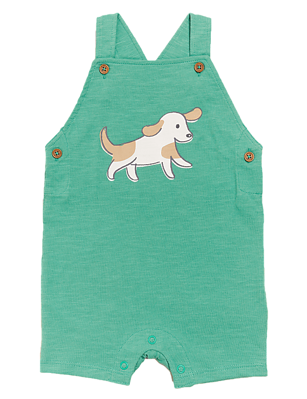 Cotton Dog Romper (0-3 Yrs)