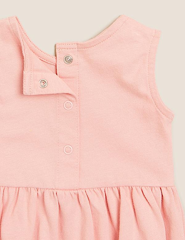 Organic Cotton Bunny Romper (0-3 Yrs)