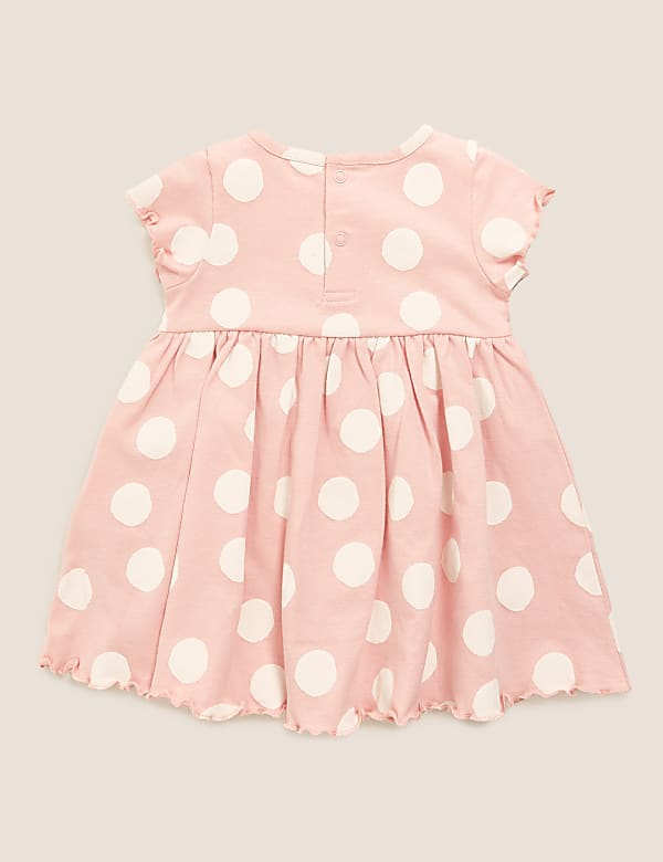 Organic Cotton Polka Dot Dress