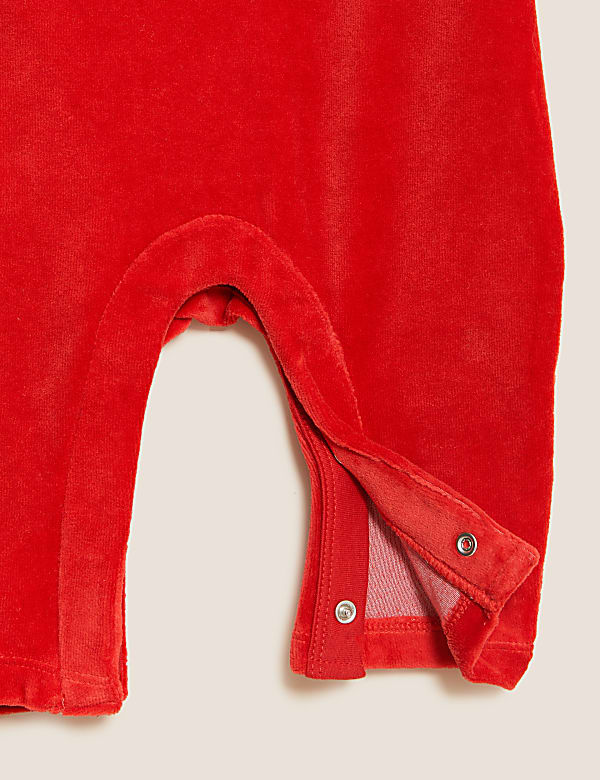 2pc Cotton Rich Santa Outfit (0-3 Yrs)