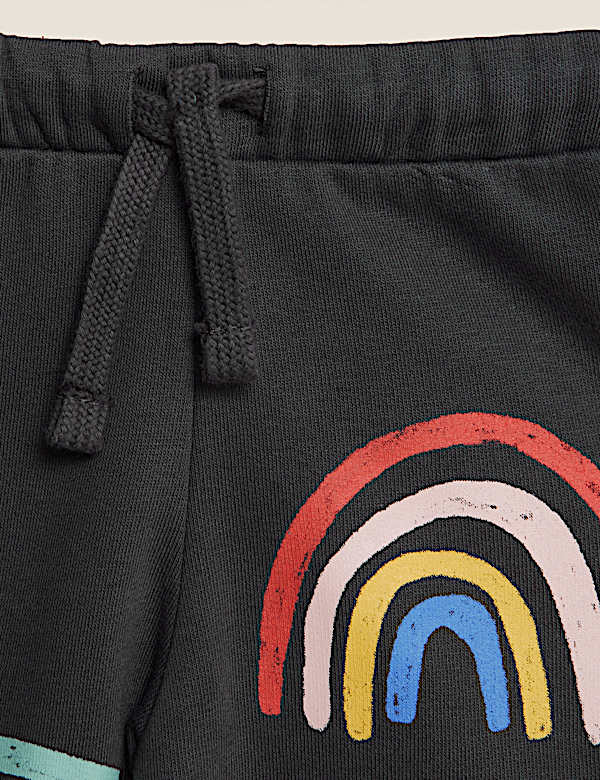 Cotton Rich Rainbow Joggers (0-3 Yrs)