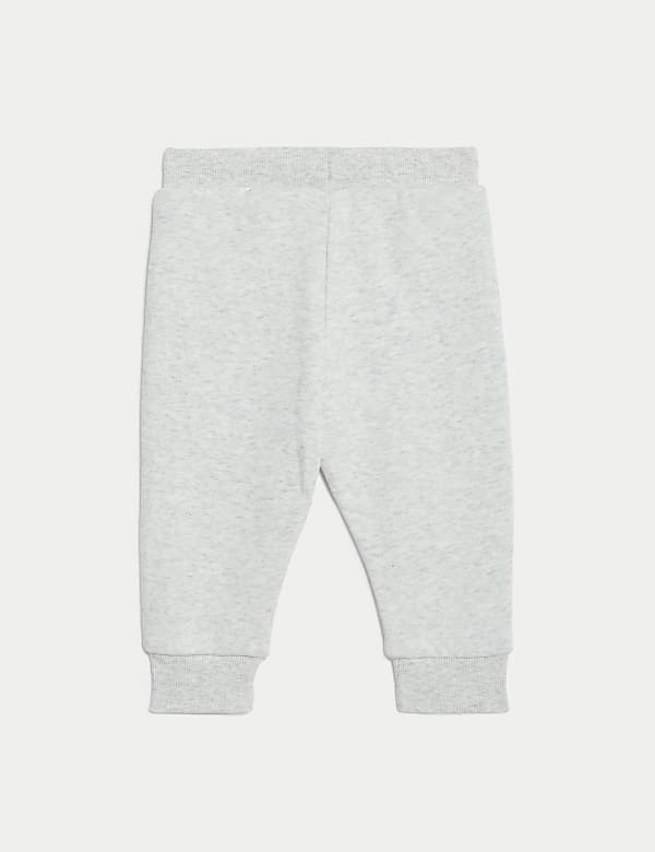 Cotton Rich Plain Joggers (0-3 Yrs) - VN