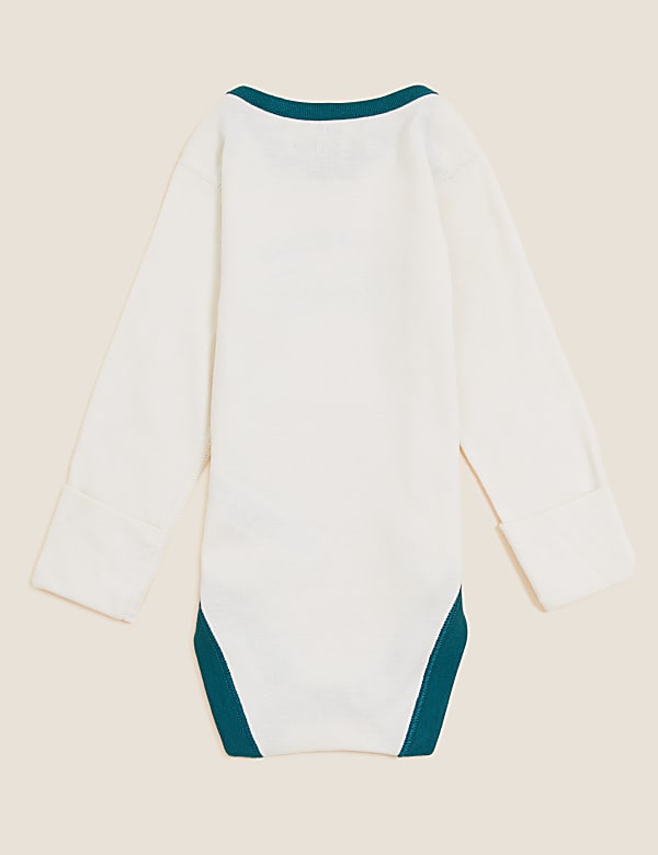 Pure Cotton Badger Graphic Top (0-3 Yrs)