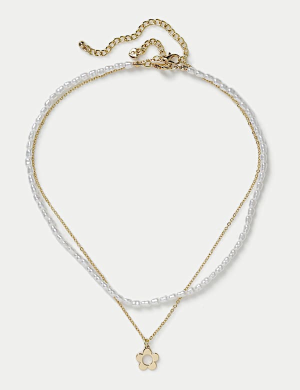 Flower Necklace - RS