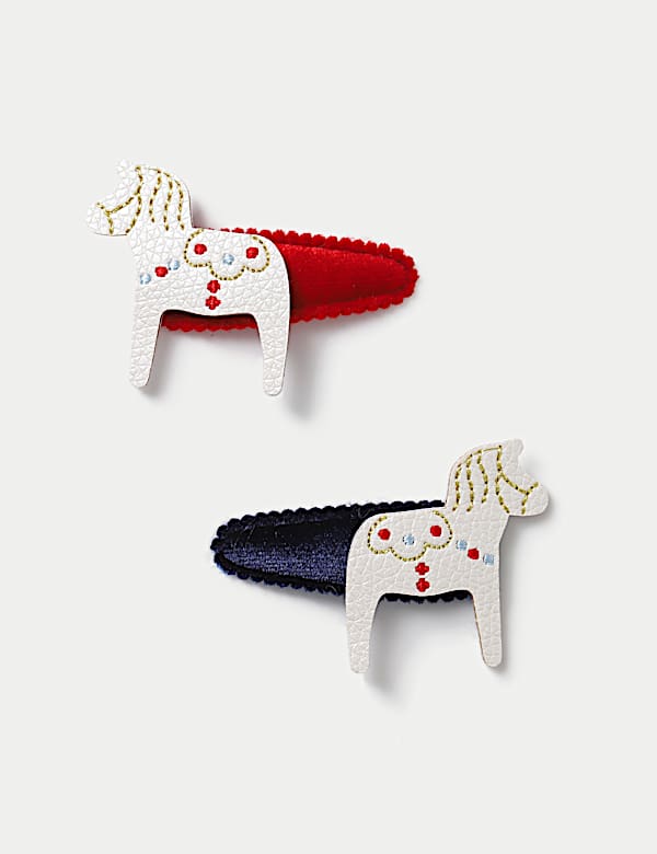 2pk Horse Clips - RS