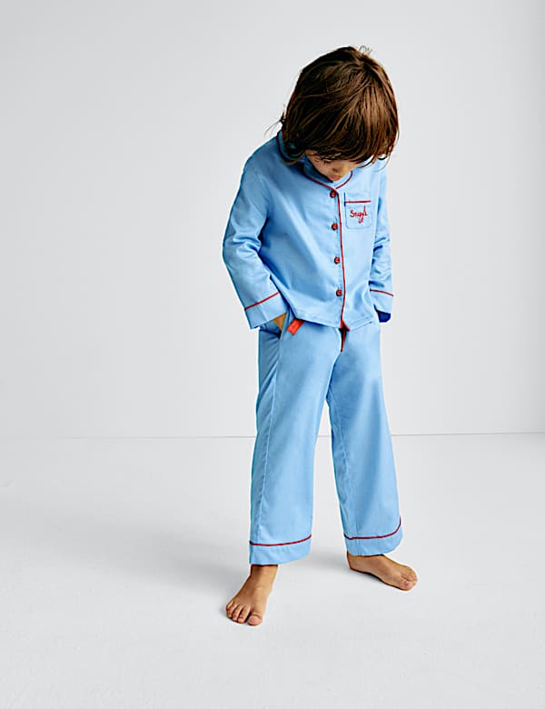 Pure Cotton 'Snuggle' Pyjamas (3-10 Yrs) - PL