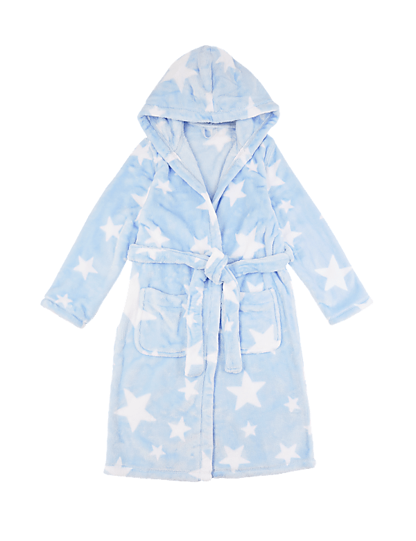 Star Print Dressing Gown (1-16 Yrs)
