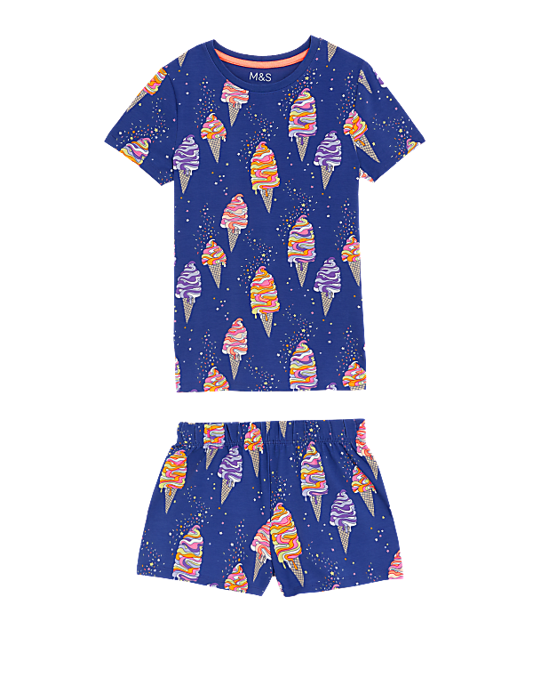 Cotton Rich Ice Cream Short Pyjama Set