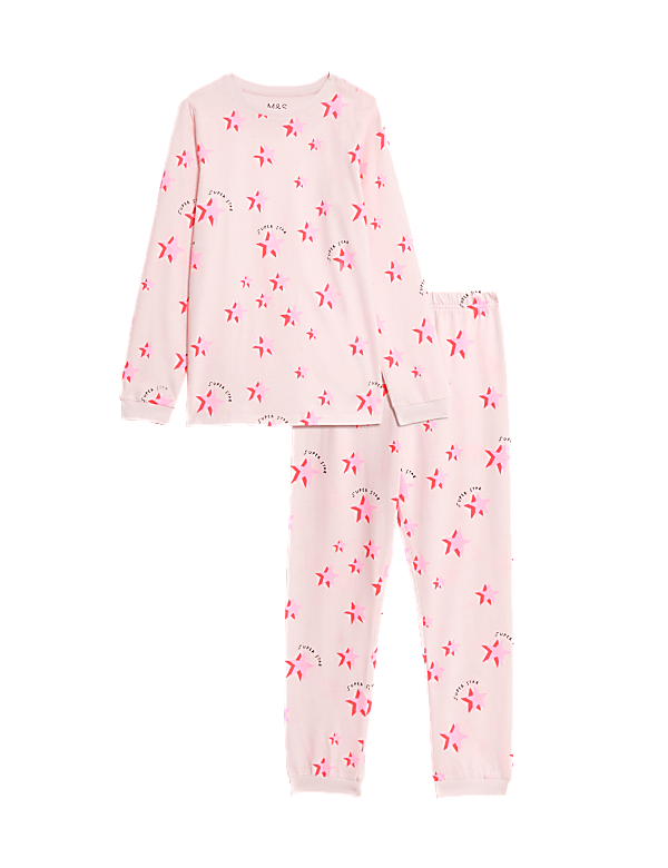 Pure Cotton Stars Pyjamas (7-14 Yrs)