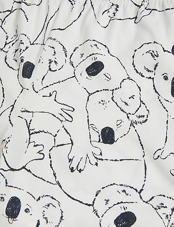 Pure Cotton Koala Pyjamas (7-14 Yrs)
