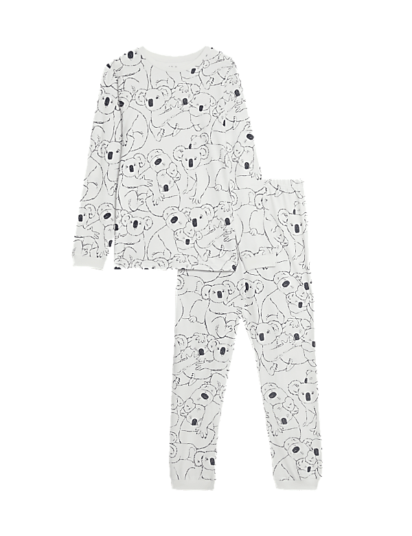 Pure Cotton Koala Pyjamas (7-14 Yrs)