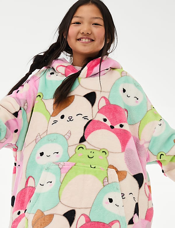 Fleece Hoodie in UbergroBe mit Squishmallows Motiv 5 16 J. ECRU Oversized hoodies M S DE