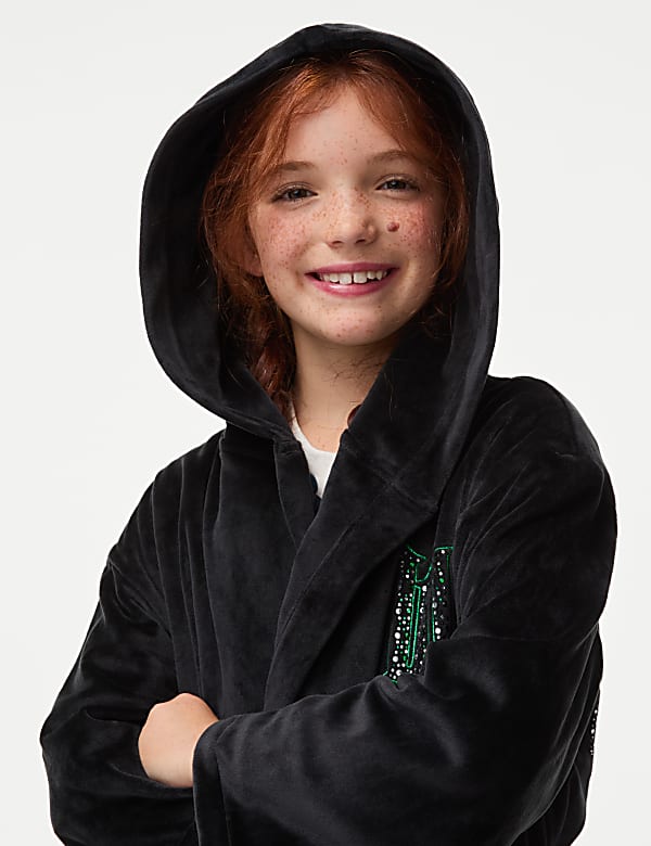 Wicked™ Elphaba Velour Dressing Gown (6-16 Yrs)