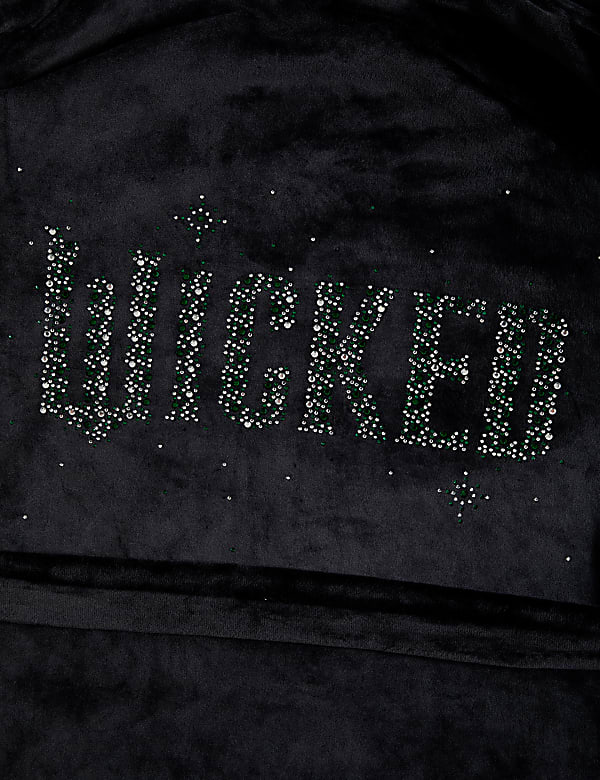 Wicked™ Elphaba Velour Dressing Gown (6-16 Yrs)