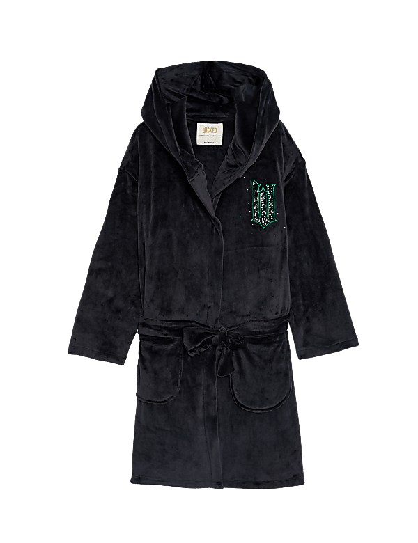 Wicked™ Elphaba Velour Dressing Gown (6-16 Yrs)