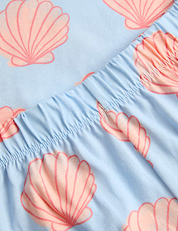 Kids' Pure Cotton Shell Short Pyjamas (1-16 Yrs)