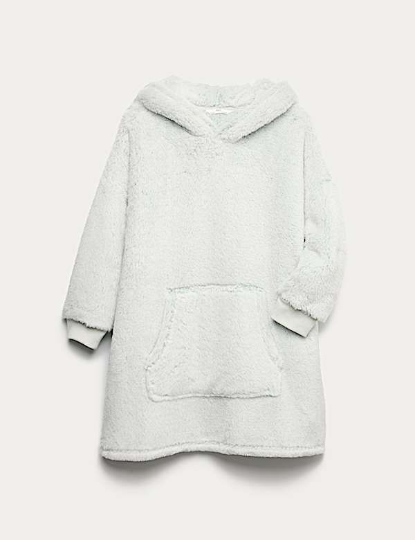 Oversized hoodie met borgvoering (1-16 jaar) - NL