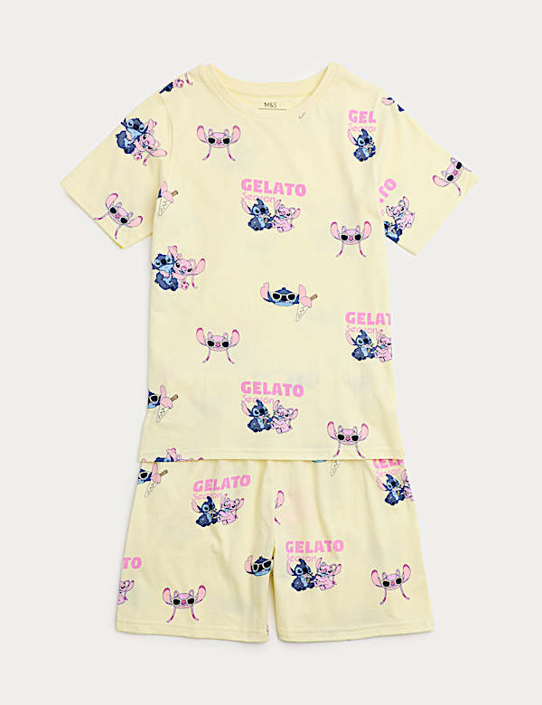 Pure Cotton Lilo & Stitch&trade; Pyjamas (3-16 Yrs)