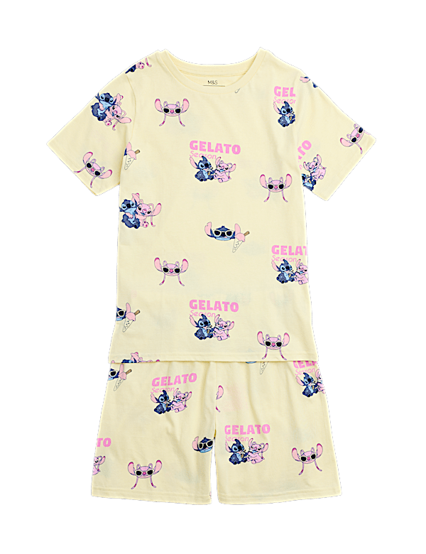 Pure Cotton Lilo & Stitch&trade; Pyjamas (3-16 Yrs)