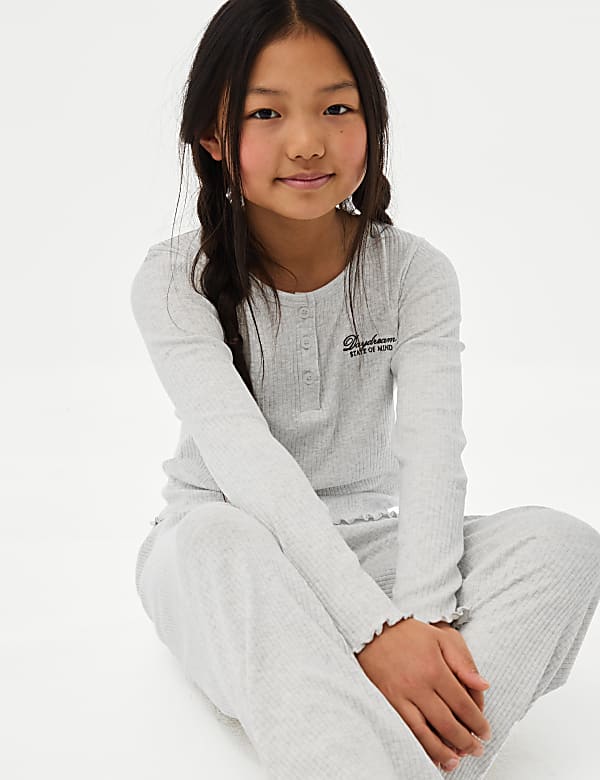 Pyjamas côtelé 100 % coton Daydream (du 6 au 16 ans) - LU