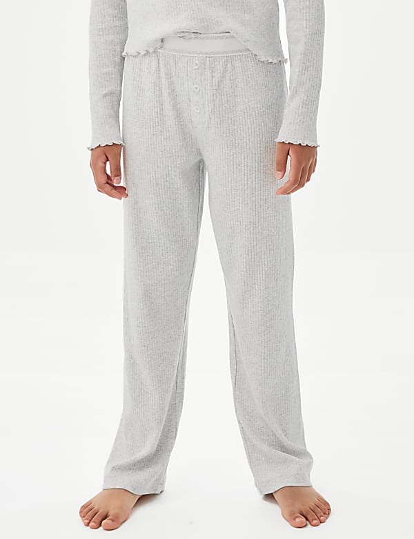Pure Cotton Daydream Rib Pyjamas (6-16 Yrs) - ID