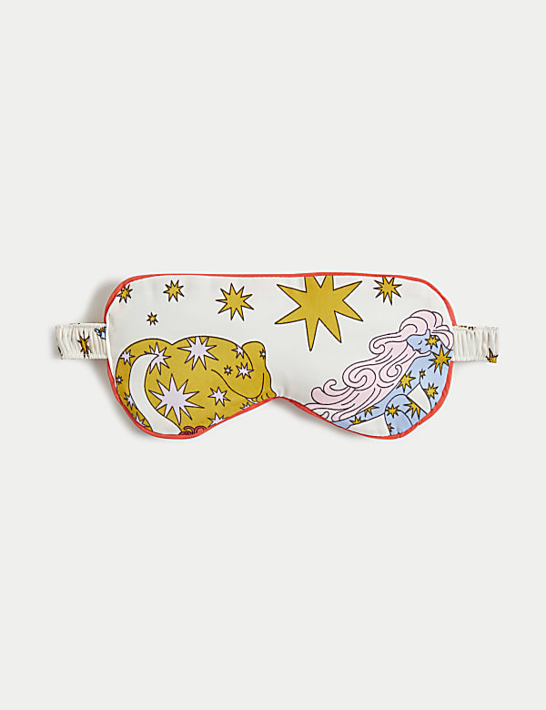 Satin Zodiac Pyjamas with Eye Mask (6-16 Yrs)
