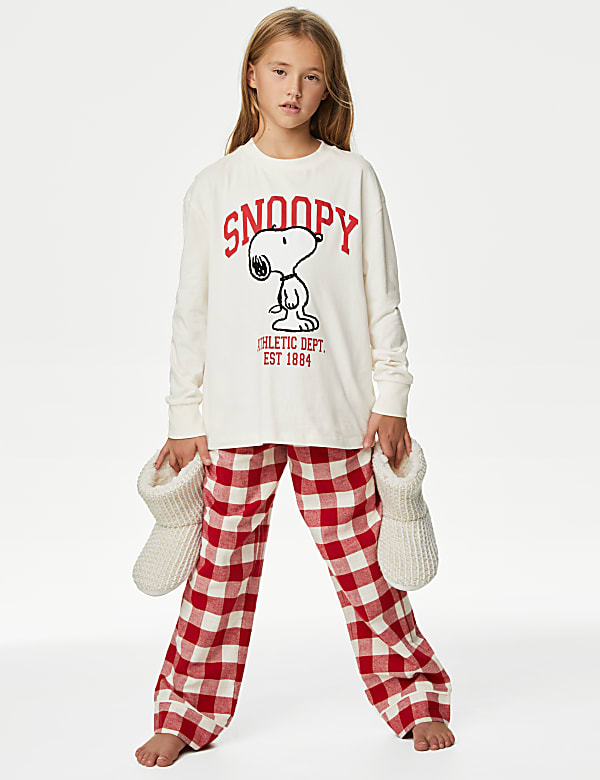 Snoopy pyjamas marks and spencer on sale