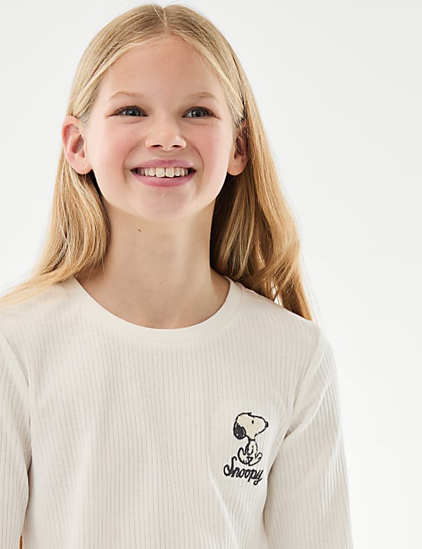 Pure Cotton Snoopy&trade; Pyjamas (6-16 Yrs) - KR